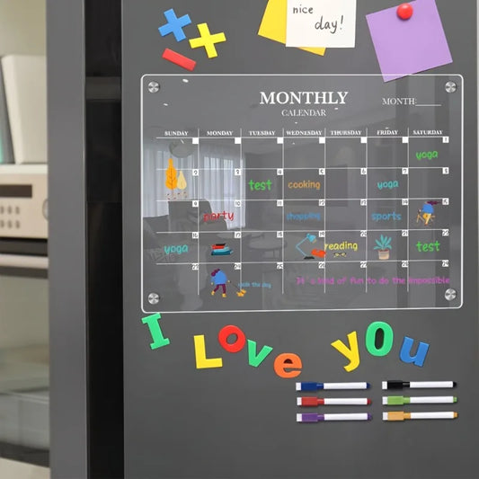 Magnetic Fridge Calendar Planner