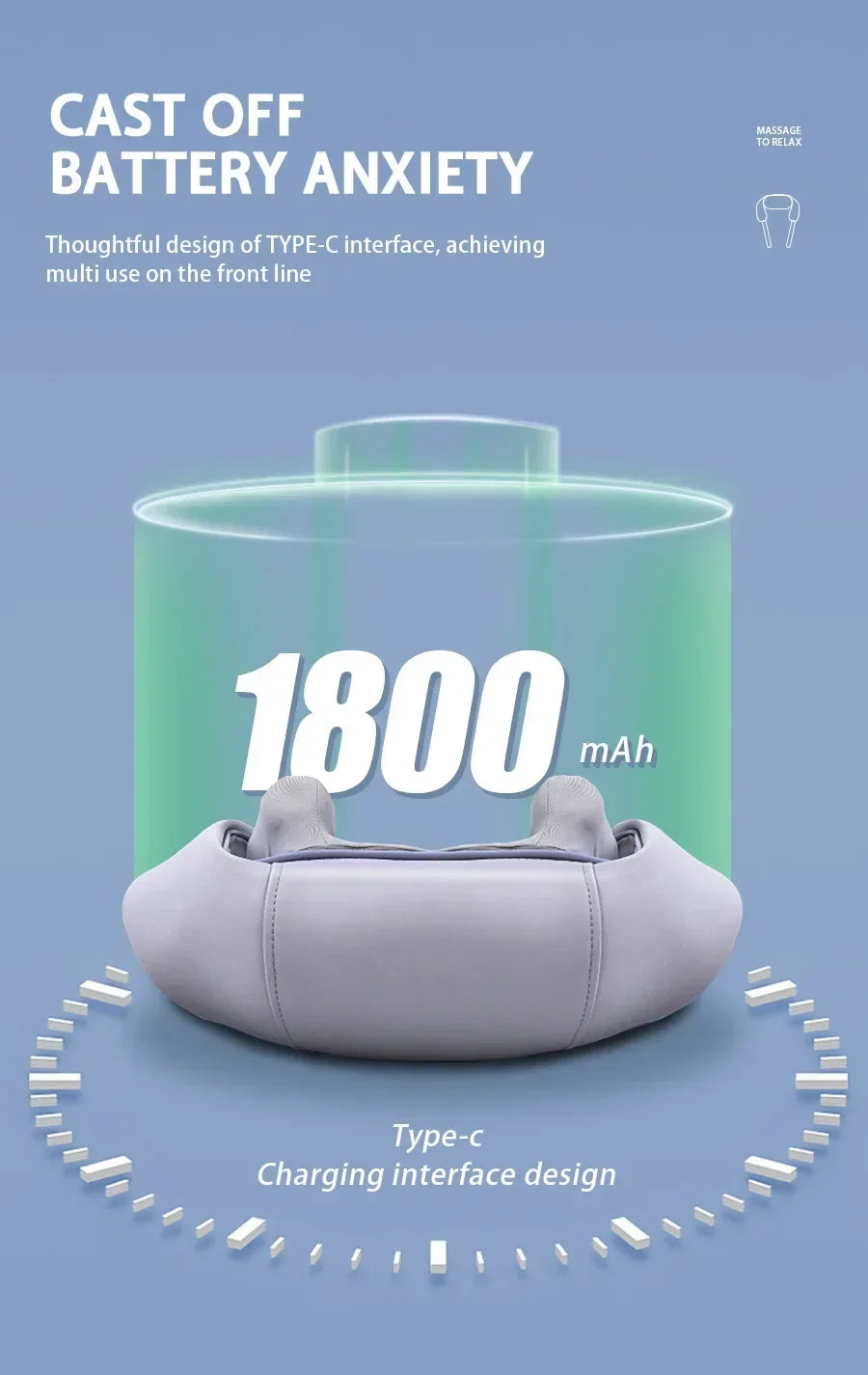 Portable Neck Massager