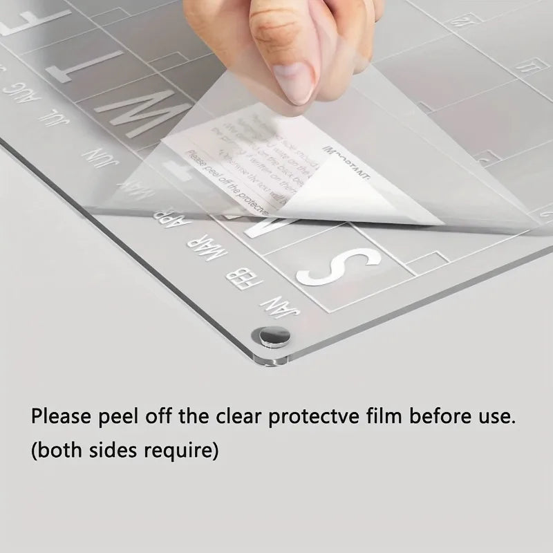 Magnetic Fridge Calendar Planner