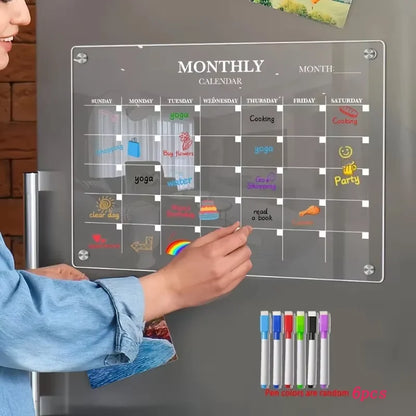 Magnetic Fridge Calendar Planner